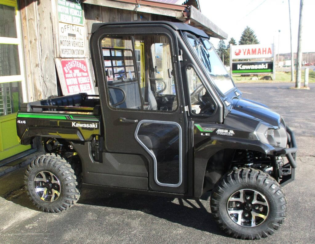 2023 Kawasaki Mule PROMX EPS LE 2 person SxS with full cab & heat