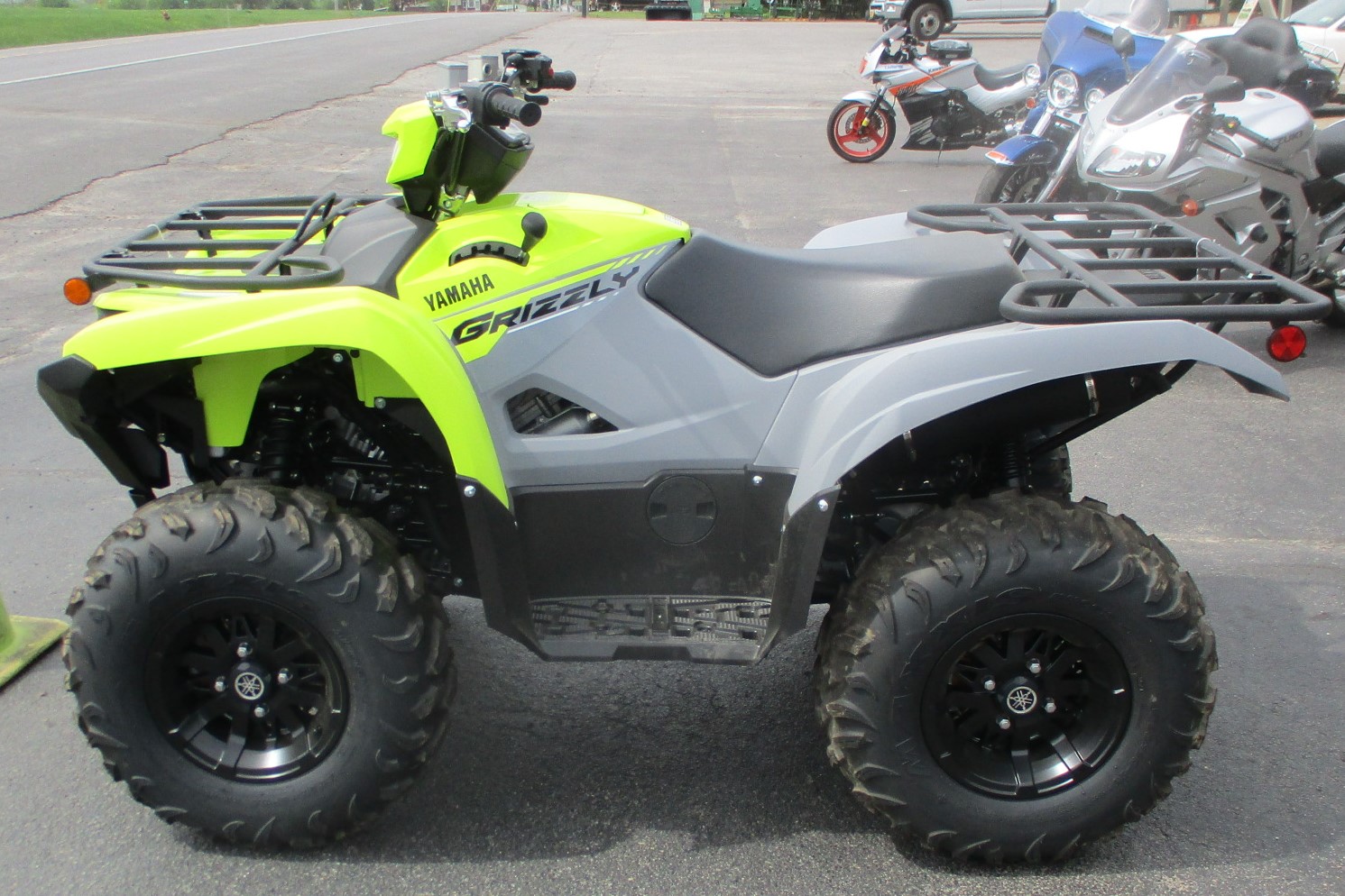 2022 Yamaha Grizzly 700 EPS 4×4 ATV – Gray/Yellow « John E Harvey's ...